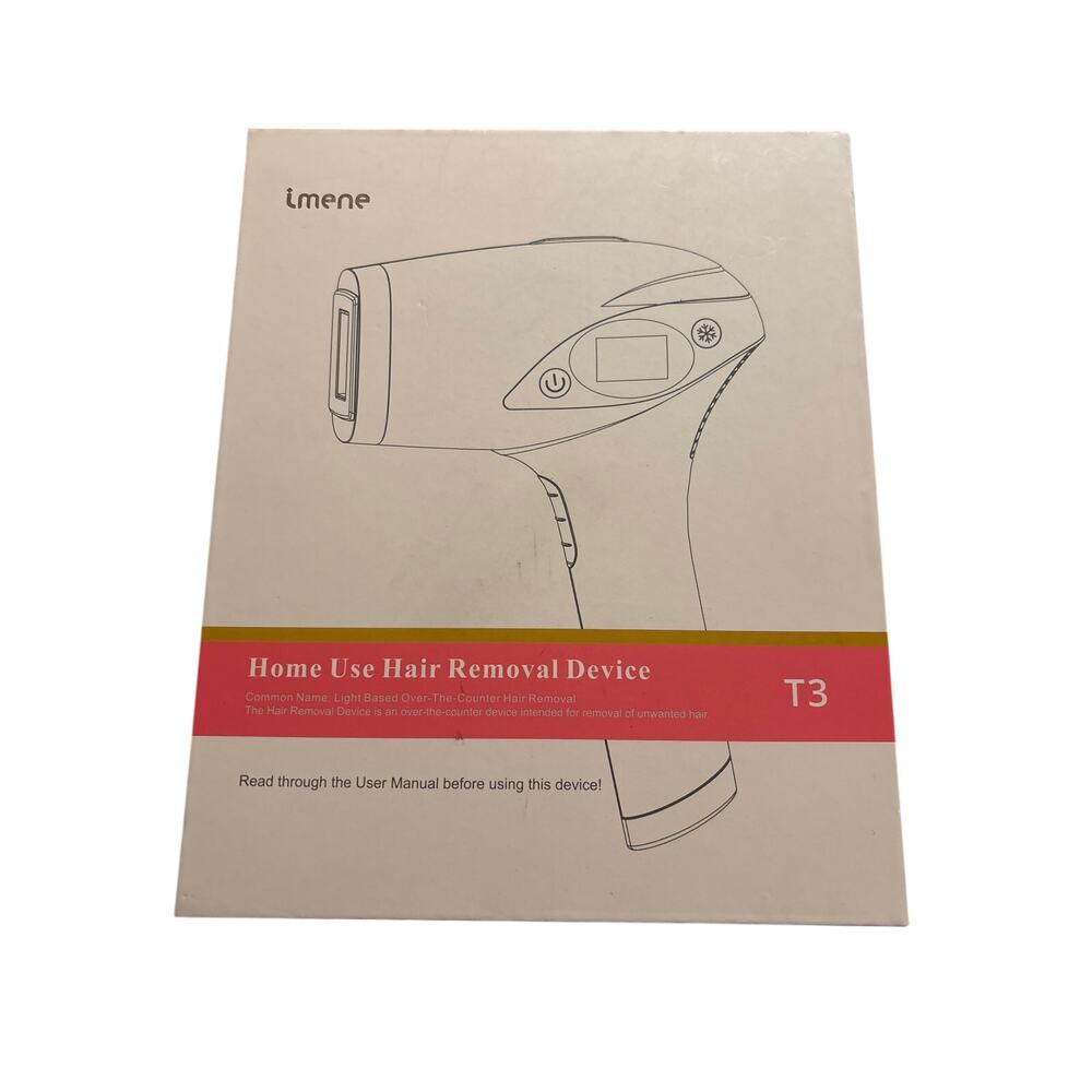 Imene T3 IPL Permanent Painless Laser Hair Removal Device Ice Cooling At Home